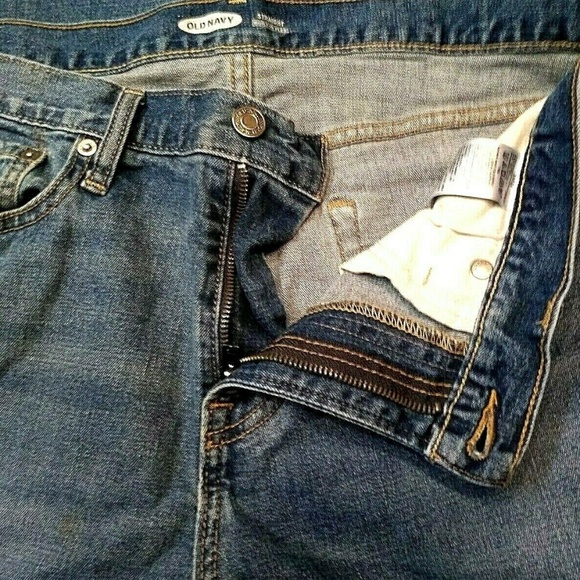 Old Navy Mens Jeans Size 33x32 Straight - Picture 2 of 6